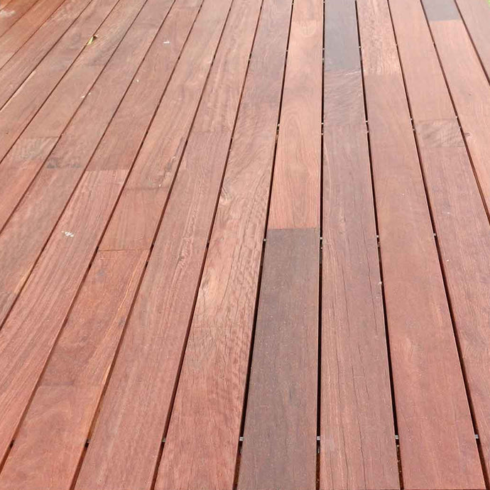 Australian Solid Decking - Iron Bark